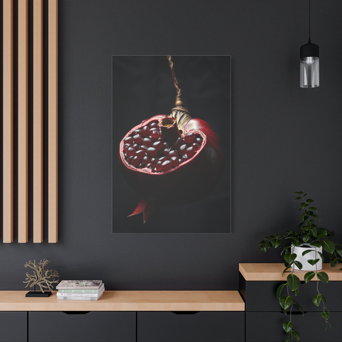 Pomegranate Noir Wall Art Supreme Gallery Wall Art & Canvas Print