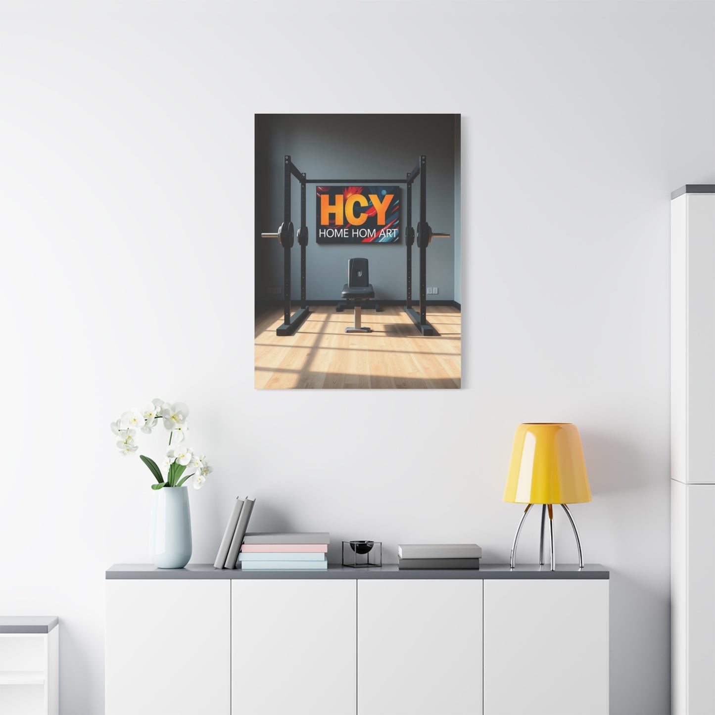 Gym Grandeur Wall Piece Wall Art & Canvas Print
