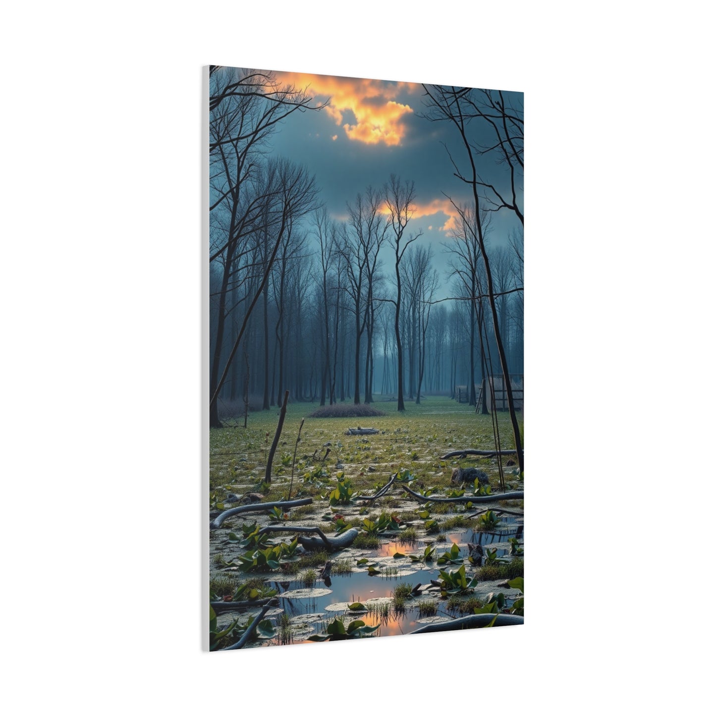 Marsh & Swamp Art Canvas Art 4 Wall Art & Canvas Print