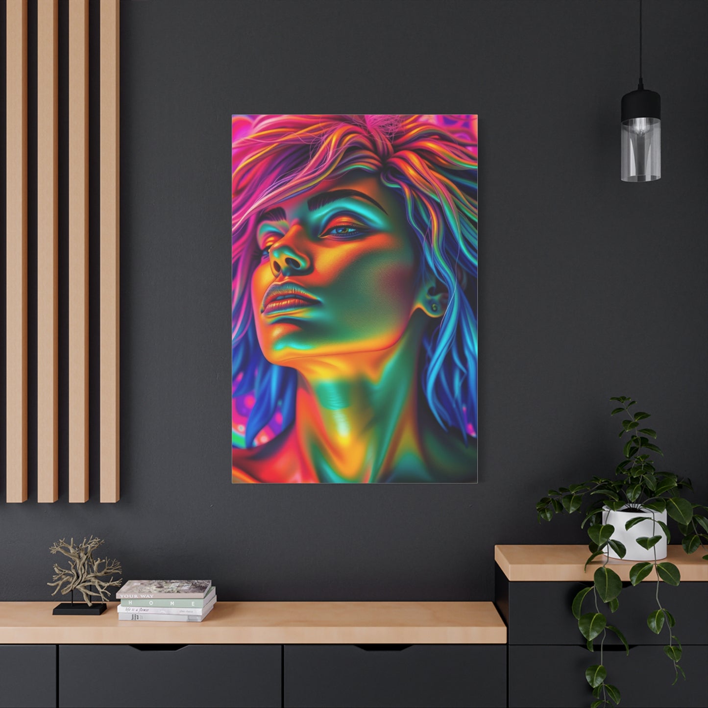 Chroma Symphony Canvas Wall Art & Canvas Print