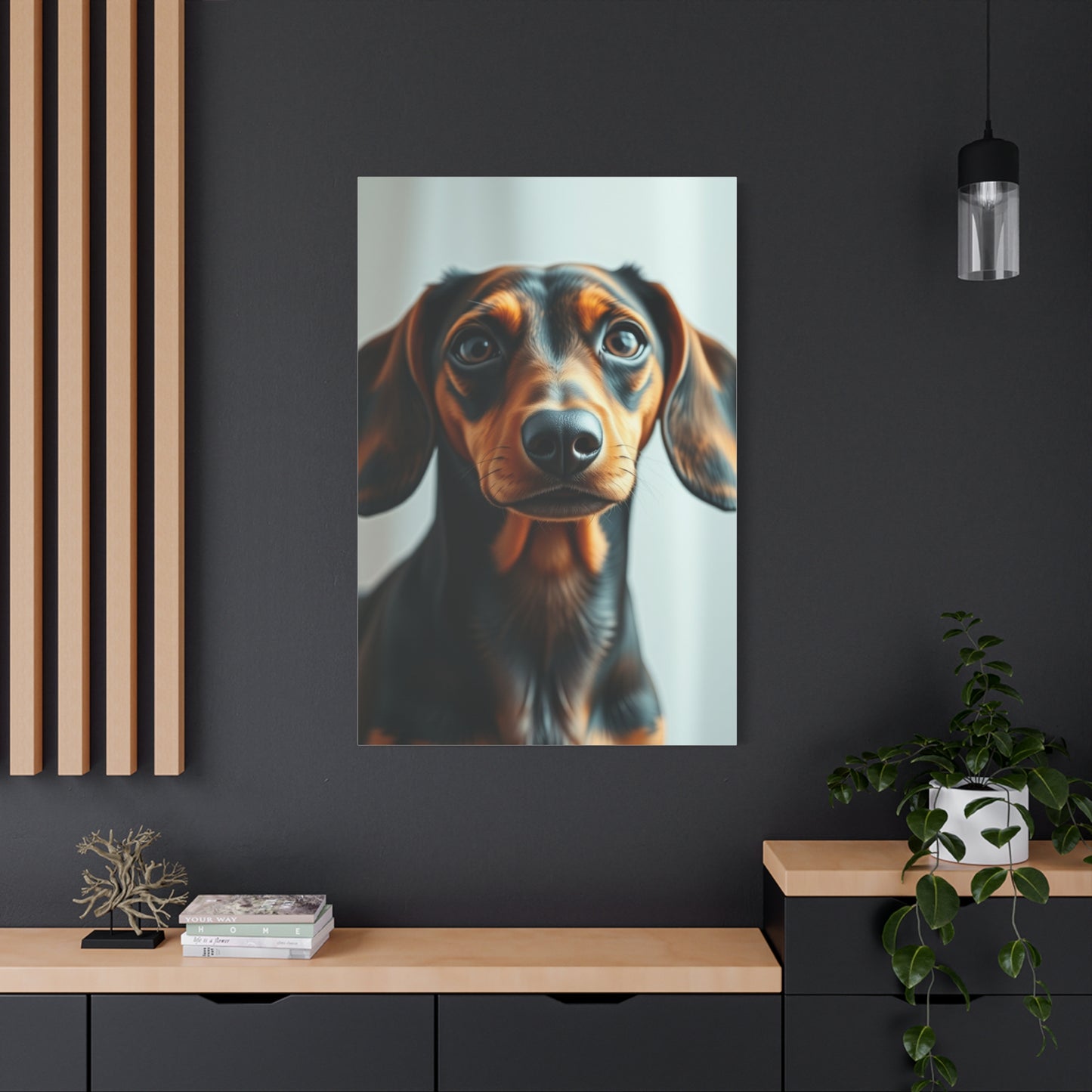 Elite Dachshund Art Vision Wall Art & Canvas Print