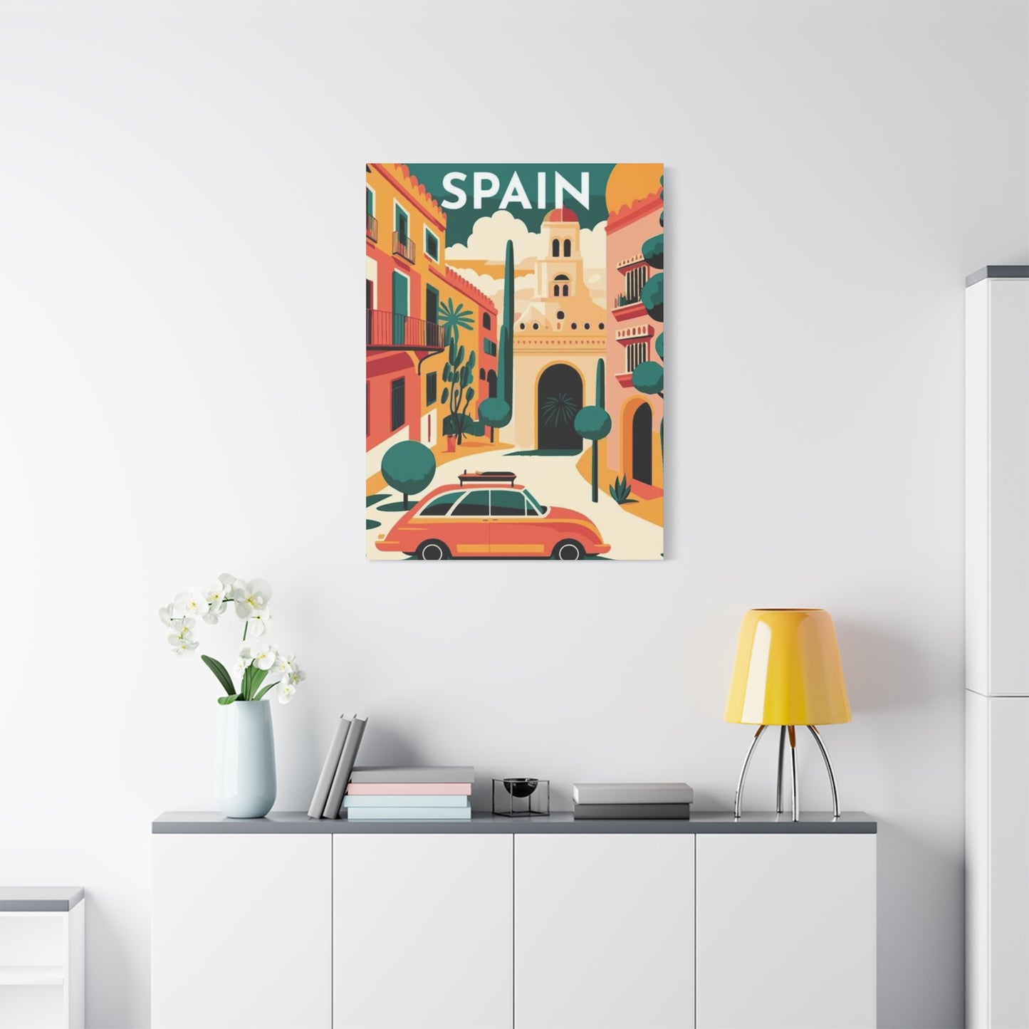 Spain Abstract Wall Art & Canvas Prints
