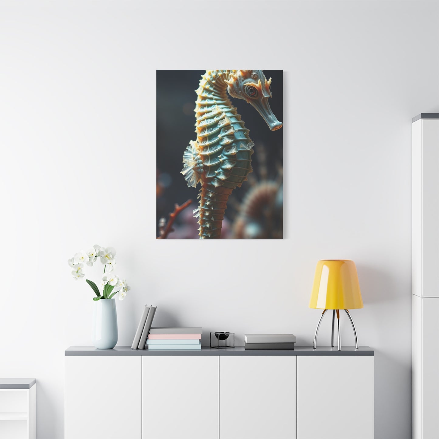Seahorse Art Canvas Art 10 Wall Art & Canvas Print