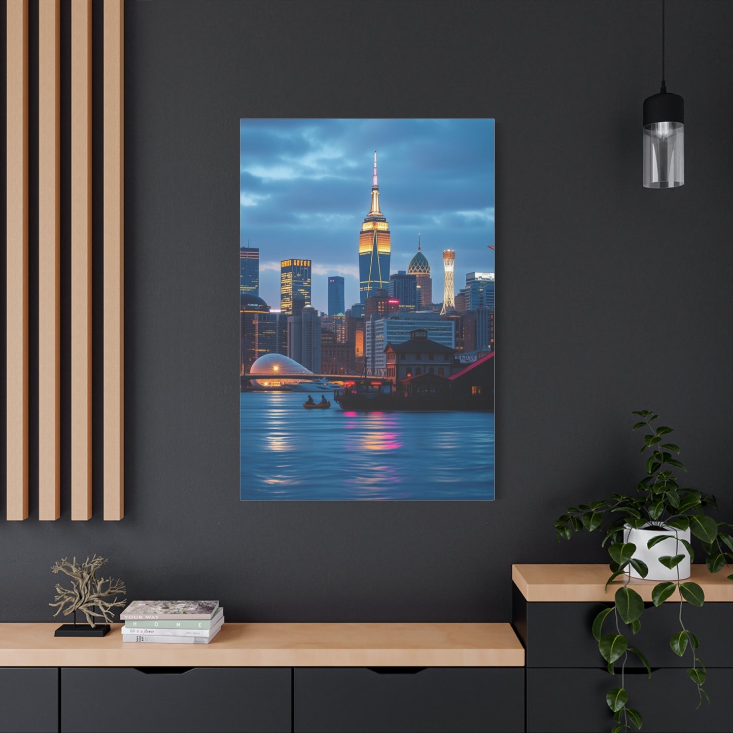 Elite City Skylines Art Vision Wall Art & Canvas Print