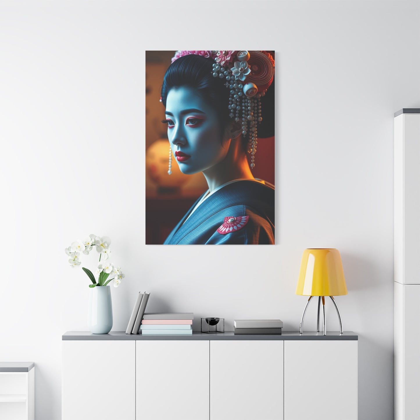 Geisha Art Canvas Art 6 Wall Art & Canvas Print