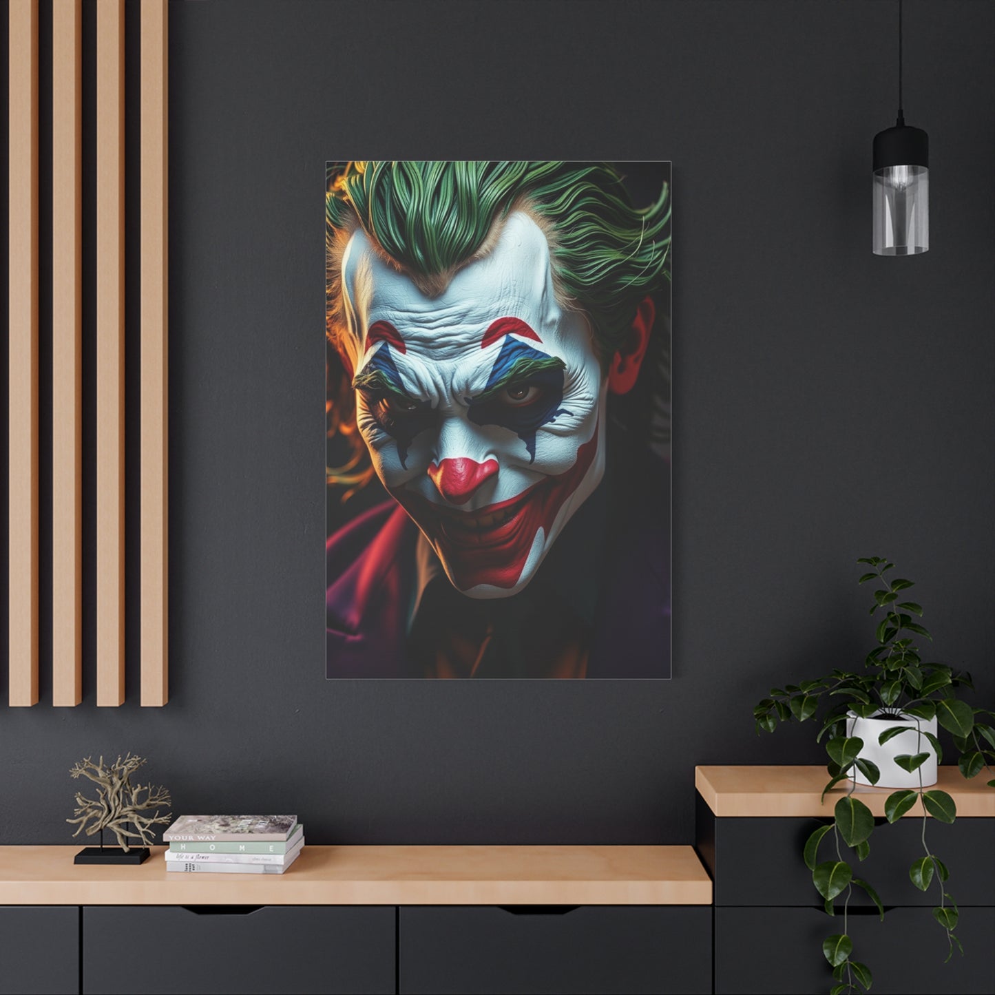 The Joker Art Supreme Canvas Wall Art & Canvas Print