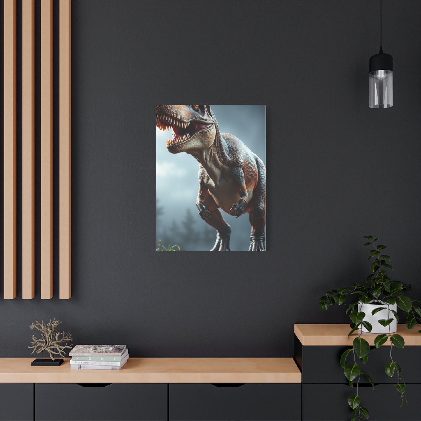 Tyrannosaurus Rex Art Canvas Art 3 Wall Art & Canvas Print