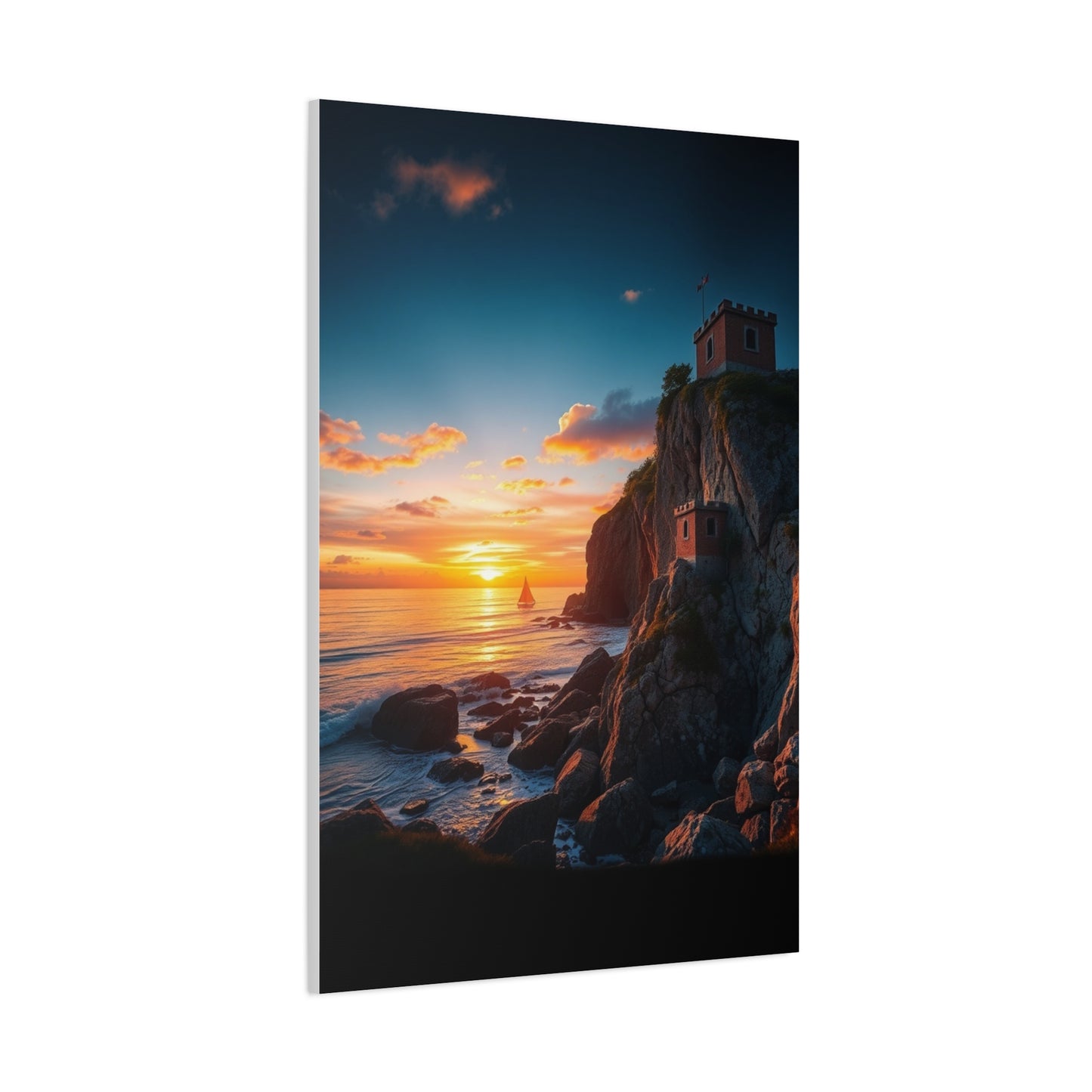Shoreline Symphony Artistry Wall Art & Canvas Print