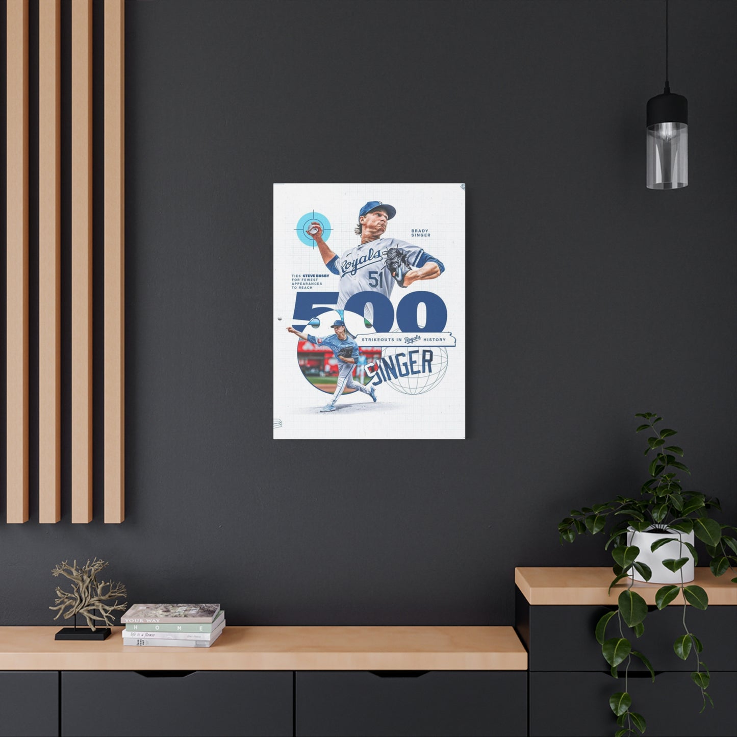 Brady Singer Poster Wall Art & Canvas Prints