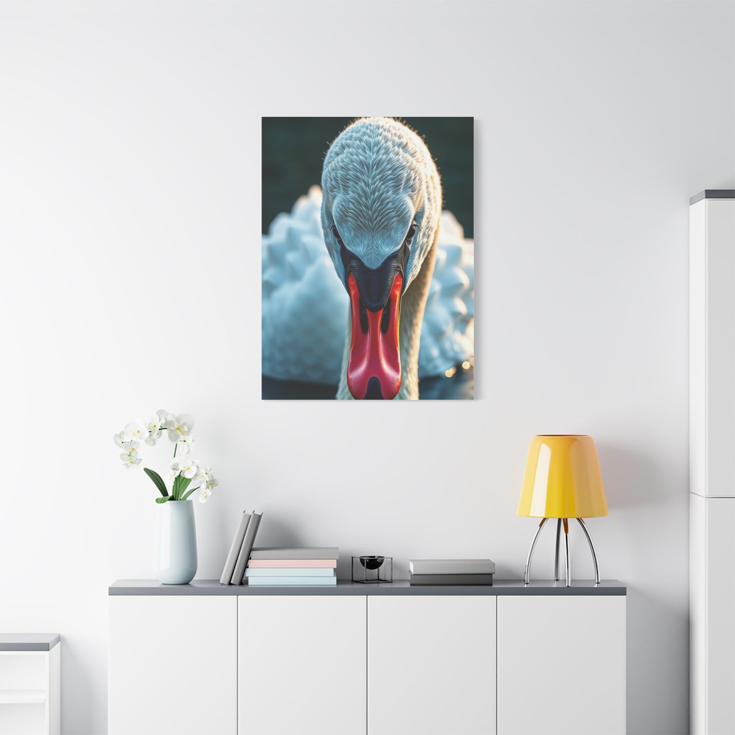 Swan Art Canvas Art 9 Wall Art & Canvas Print