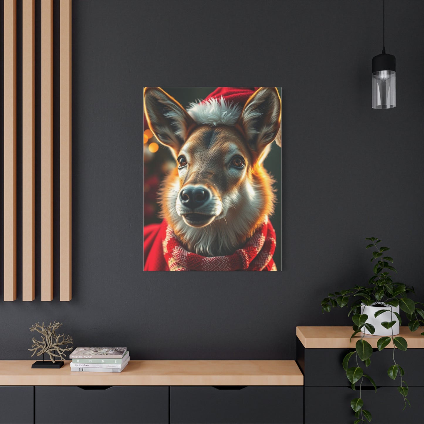 Holiday Animal Opus wall art & canvas print