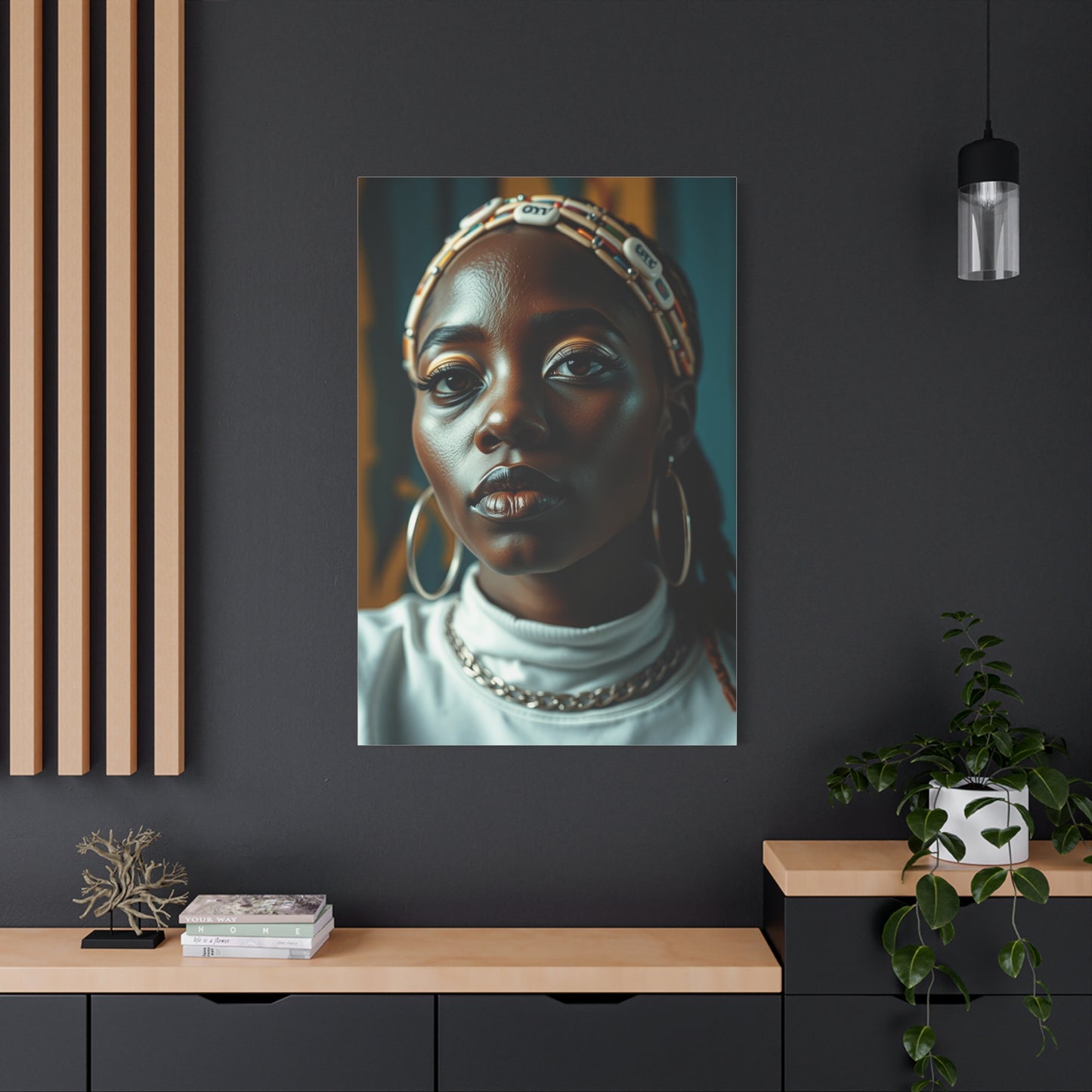 Lady Basquiat Art Premium Canvas 13 Wall Art & Canvas Print
