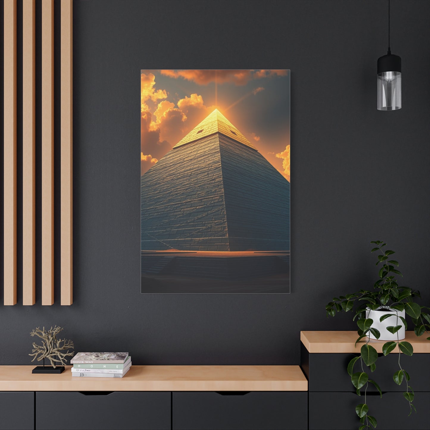 Pyramid Art Canvas Art 1 Wall Art & Canvas Print