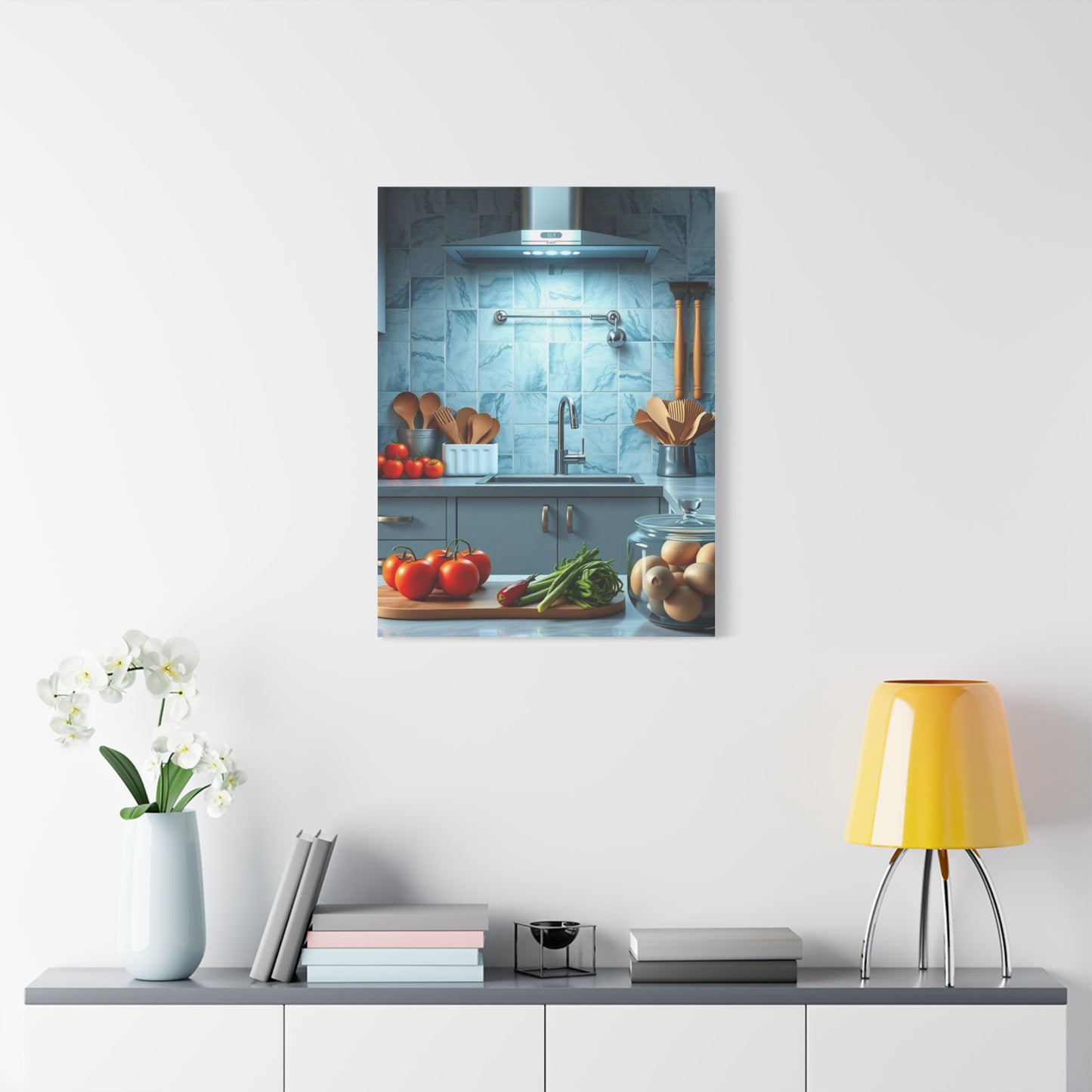 Culinary Elegance Tableau Wall Art & Canvas Print
