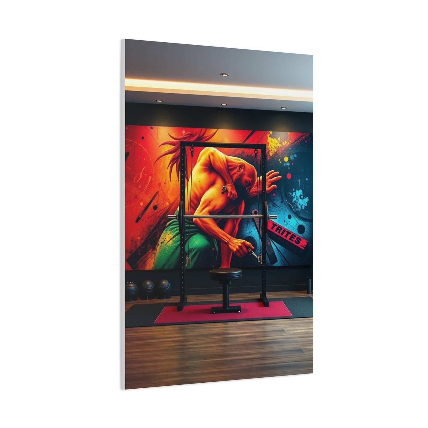 Opulent Fitness Canvas Wall Art & Canvas Print