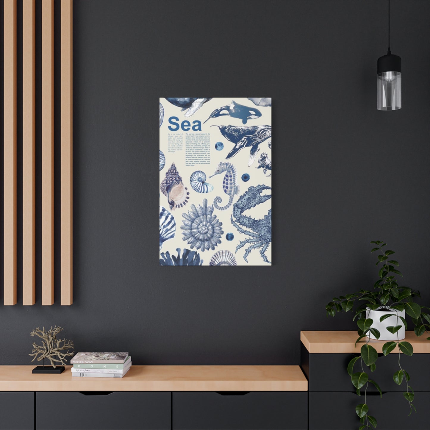 Beautiful Sea Creatures Poster Wall Art & Canvas Prints