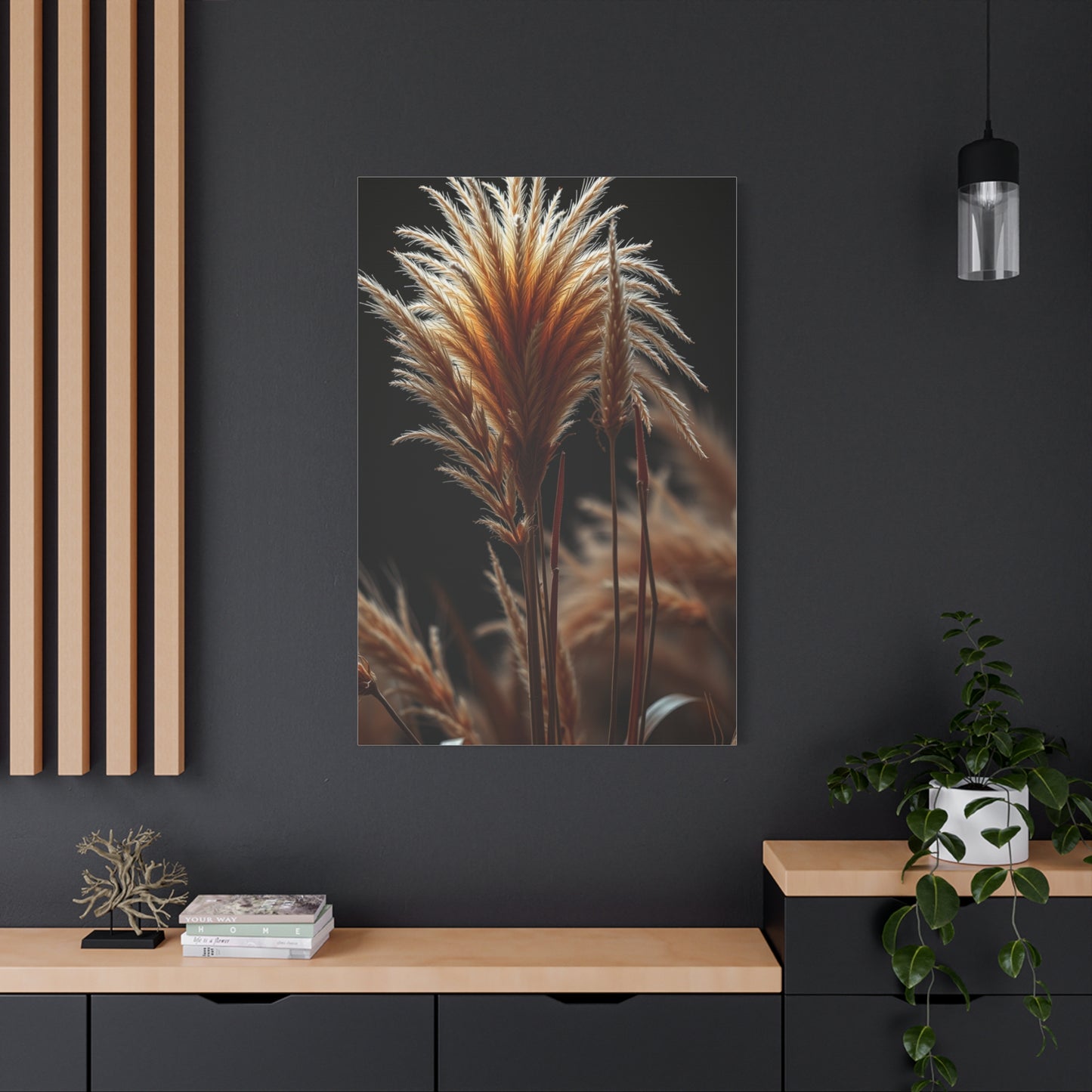 Verdant Elegance Canvas Wall Art & Canvas Print