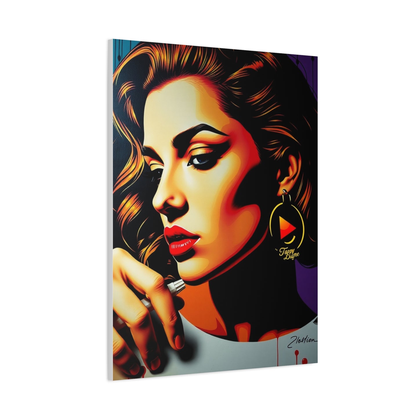 Opulent Vibrance Canvas Wall Art & Canvas Print