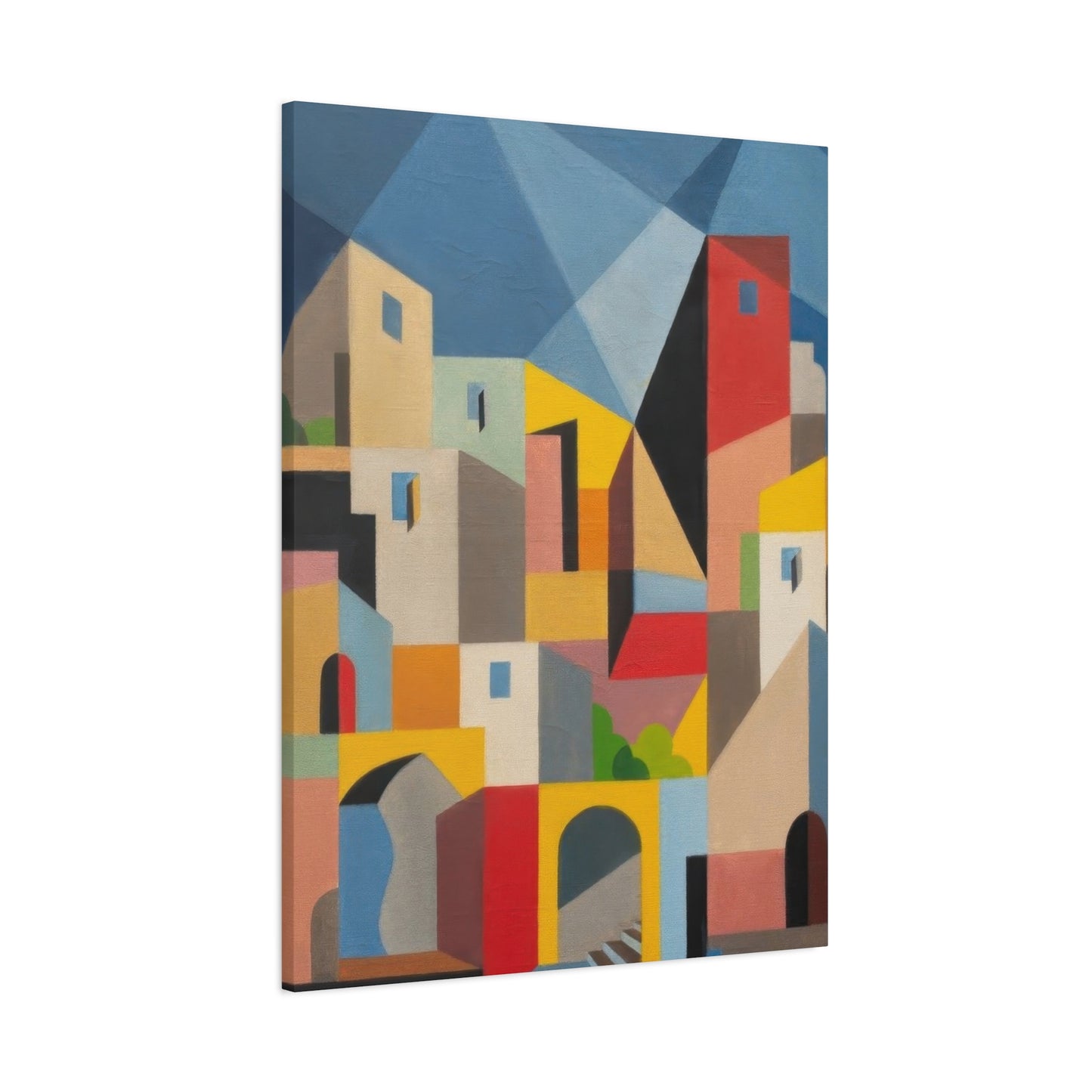 Cityscape Cubism Wall Art & Canvas Prints
