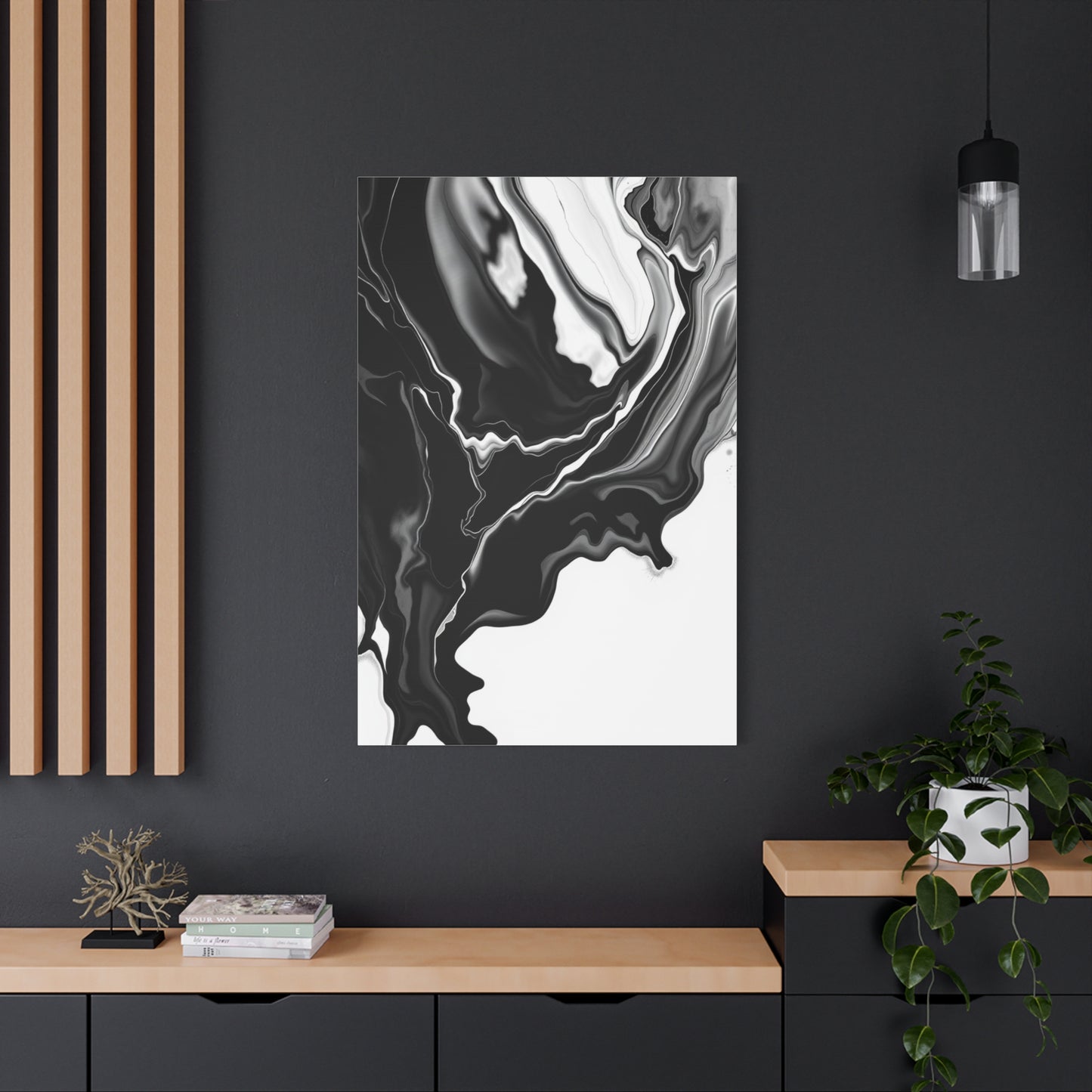 Collection Black and White Abstract Art Art Wall Art & Canvas Print