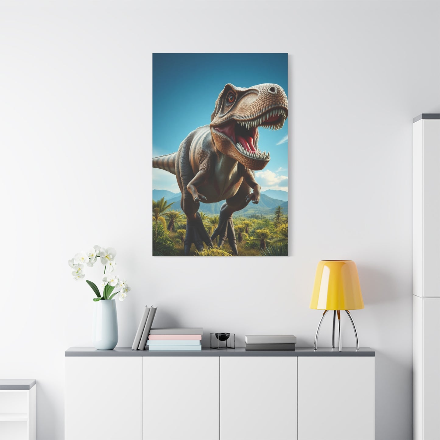 Tyrannosaurus Rex Art Canvas Art 4 Wall Art & Canvas Print