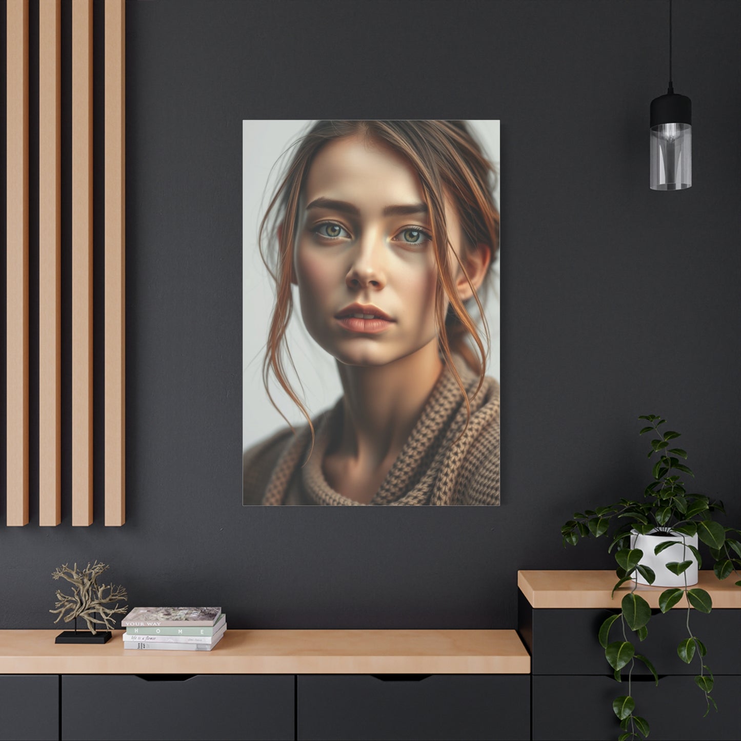 Chic Tranquility Canvas Wall Art & Canvas Print