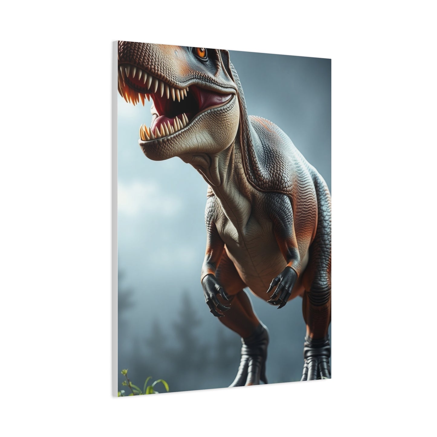 Tyrannosaurus Rex Art Canvas Art 3 Wall Art & Canvas Print