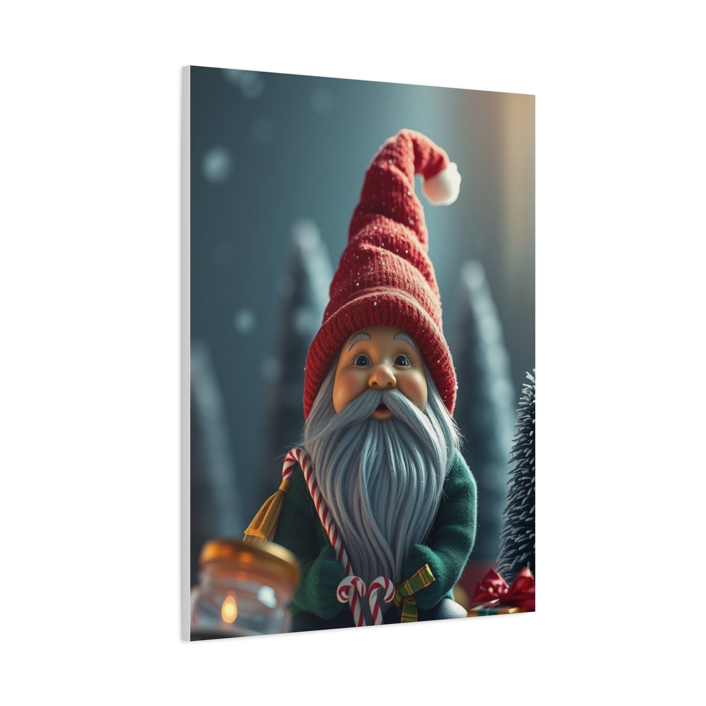 Yuletide Elves Canvas