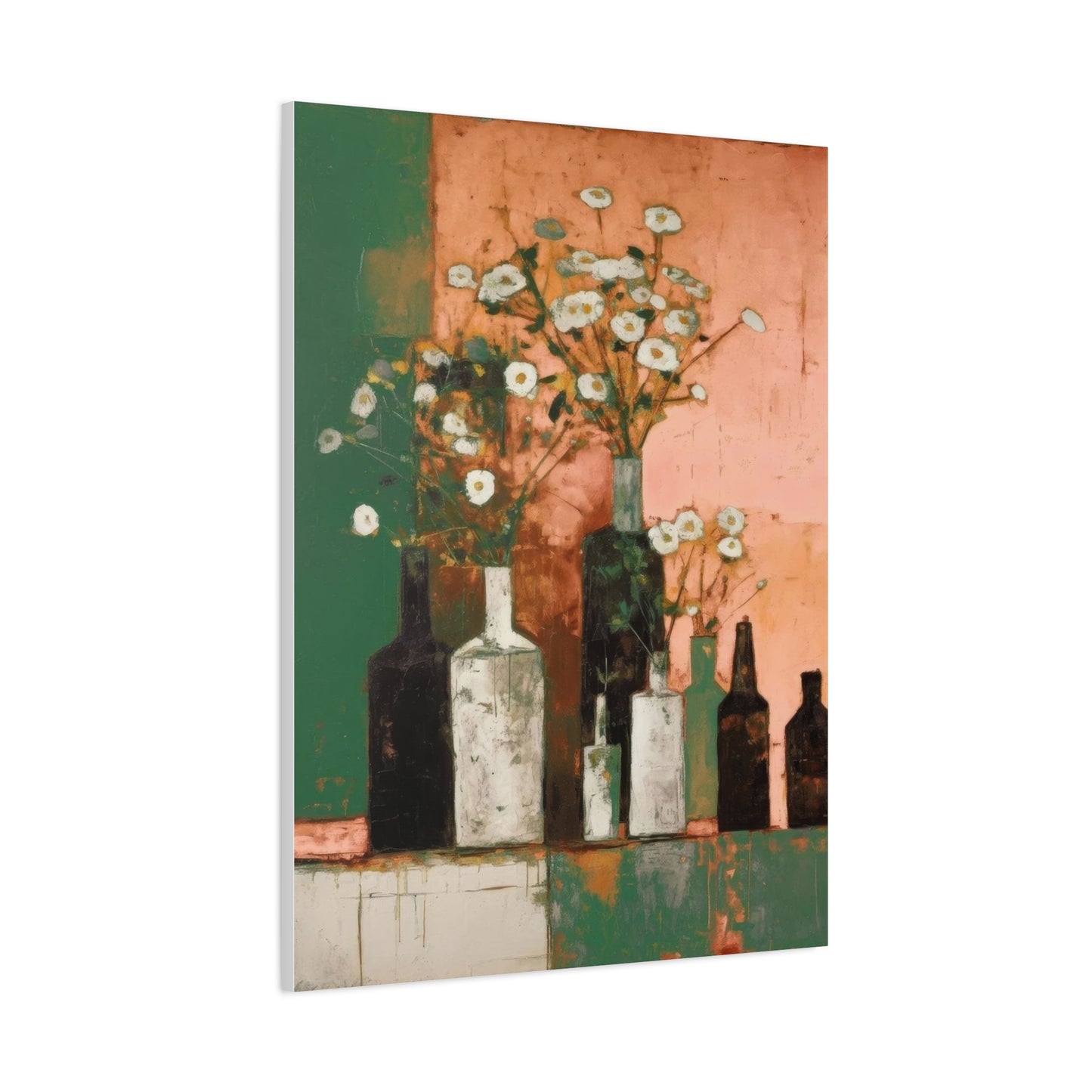 Bottles and Blooms Wall Art & Canvas Prints