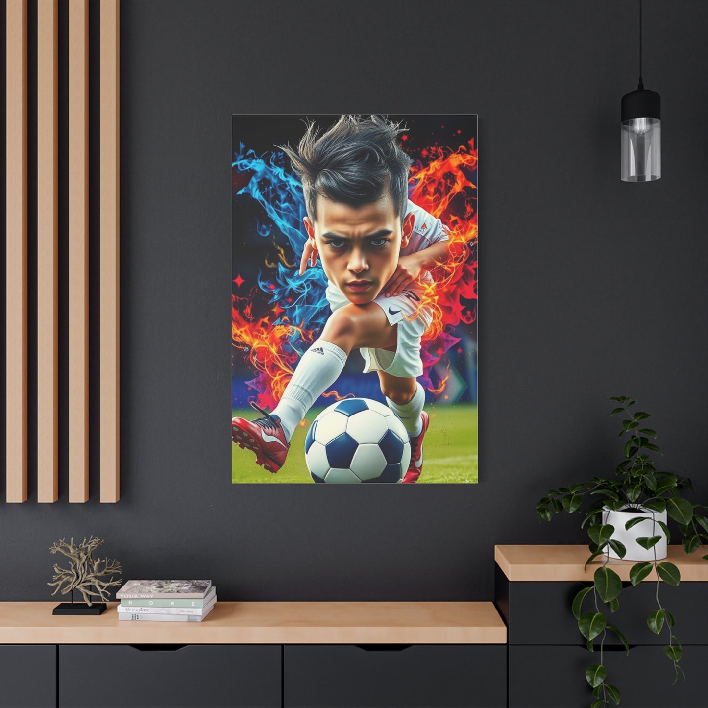 Elite Soccer Art Vision Wall Art & Canvas Print