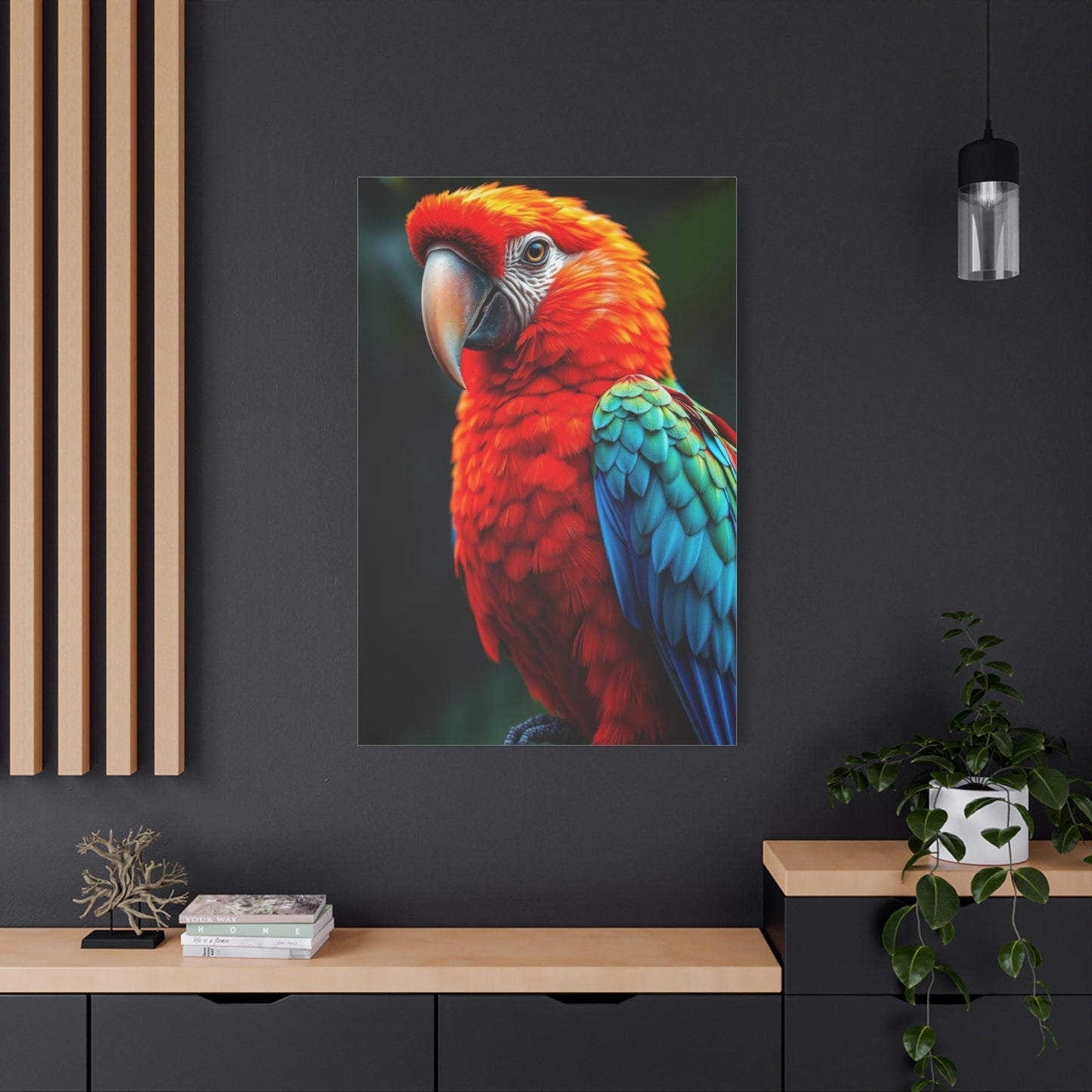 Supreme Tropical Birds Art Beautiful Collection Wall Art & Canvas Print