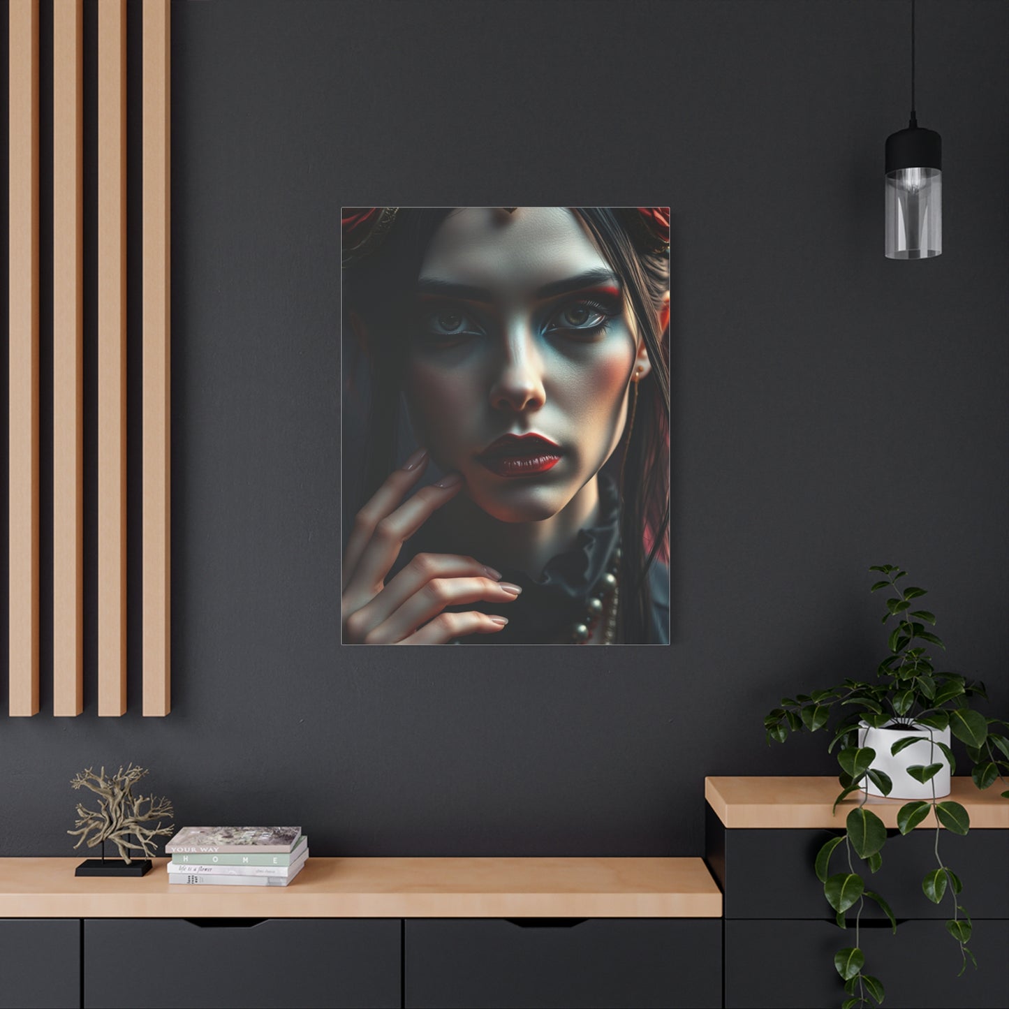 Nocturne Elegance Canvas wall art & canvas print