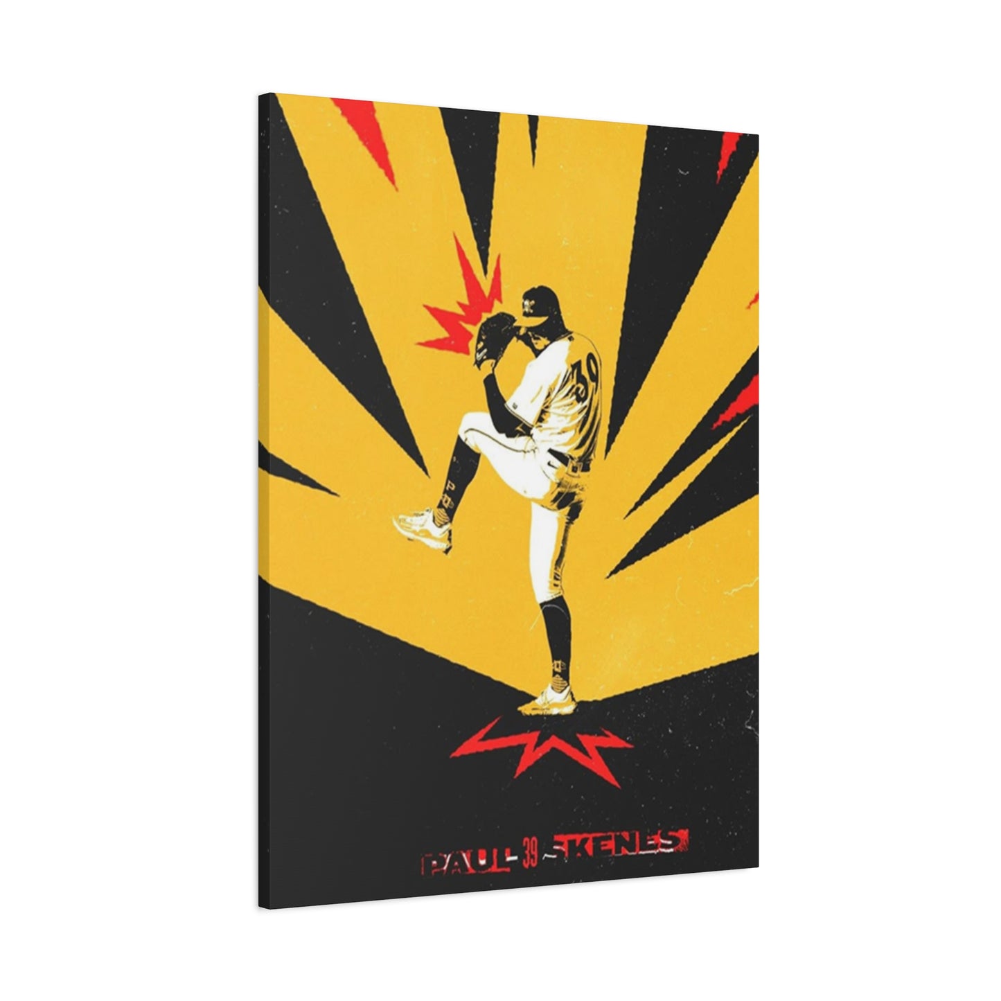 Baseball Game Play Poster Wall Art & Canvas Prints