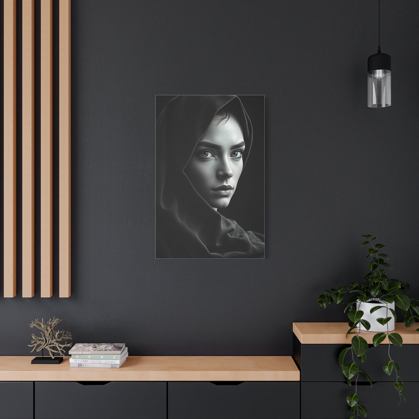 Luxe Duality Art Canvas Wall Art & Canvas Print