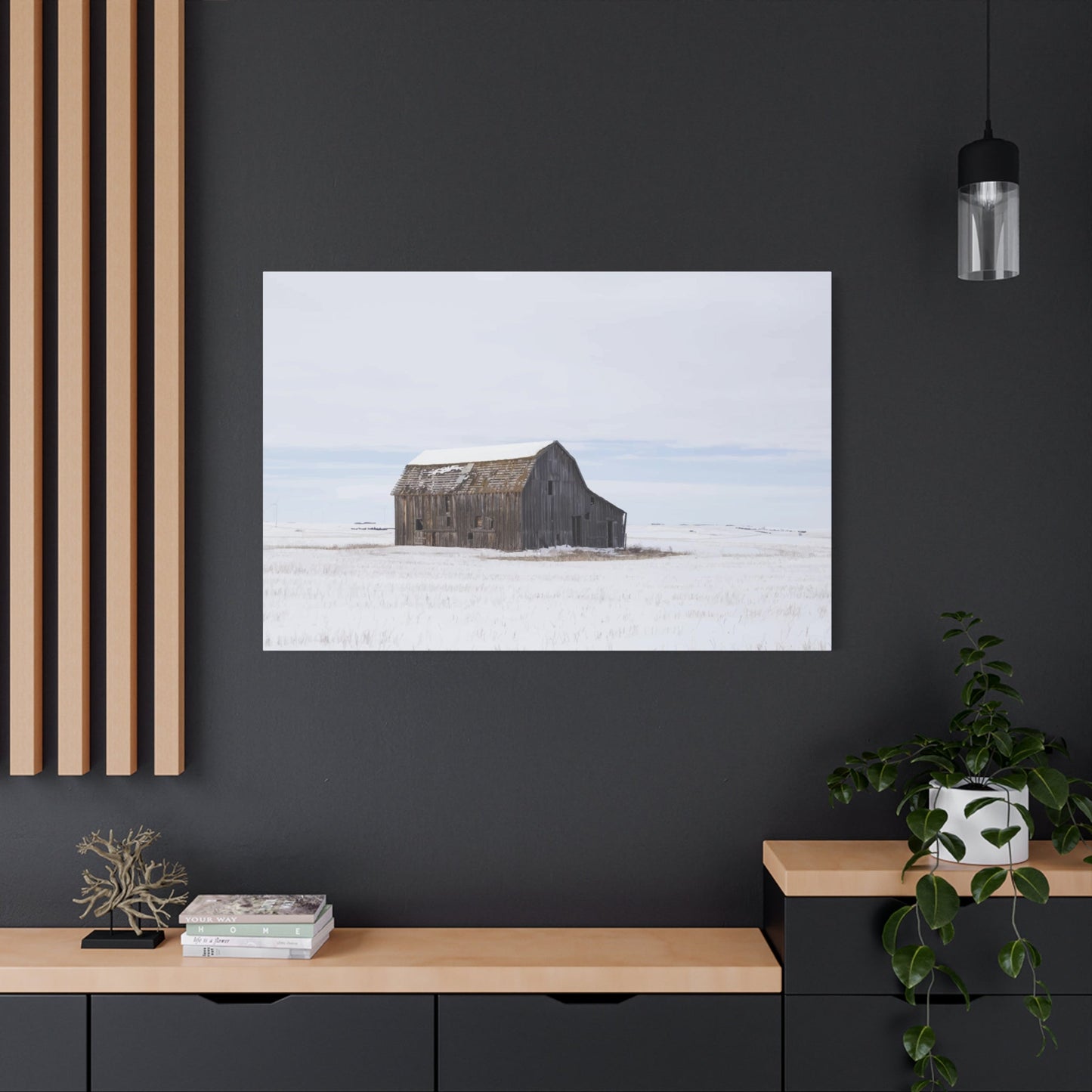 Snowy Wall Art & Canvas Prints
