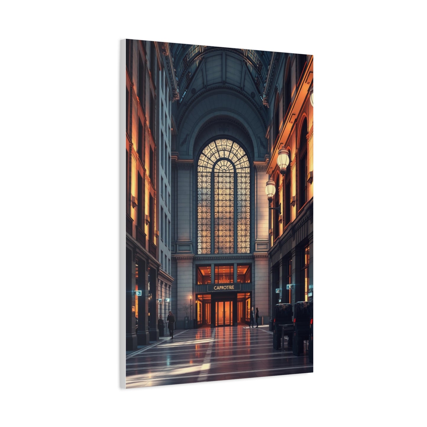 Architectural Symphony Canvas Wall Art & Canvas Print