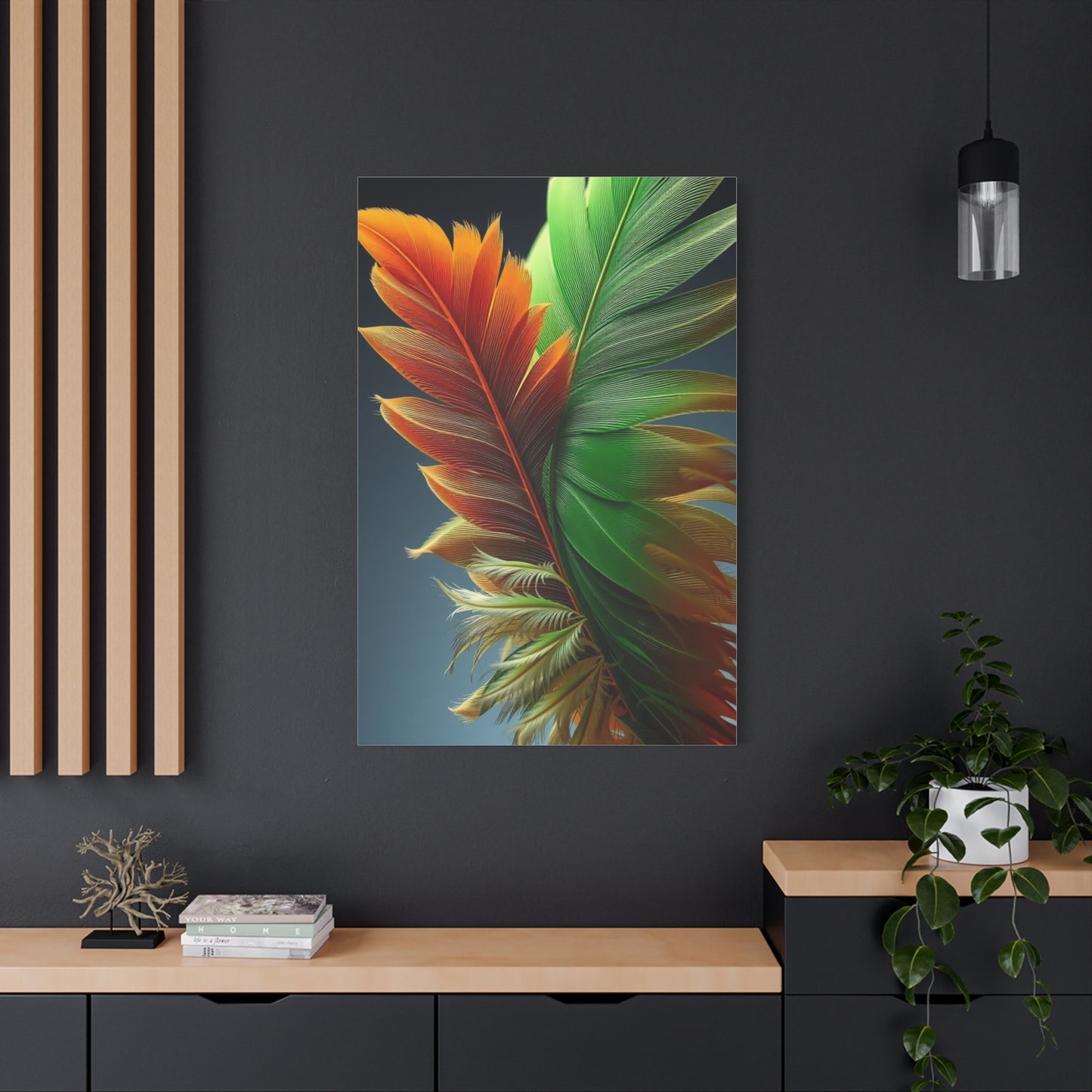 Supreme Feather Art Beautiful Collection Wall Art & Canvas Print