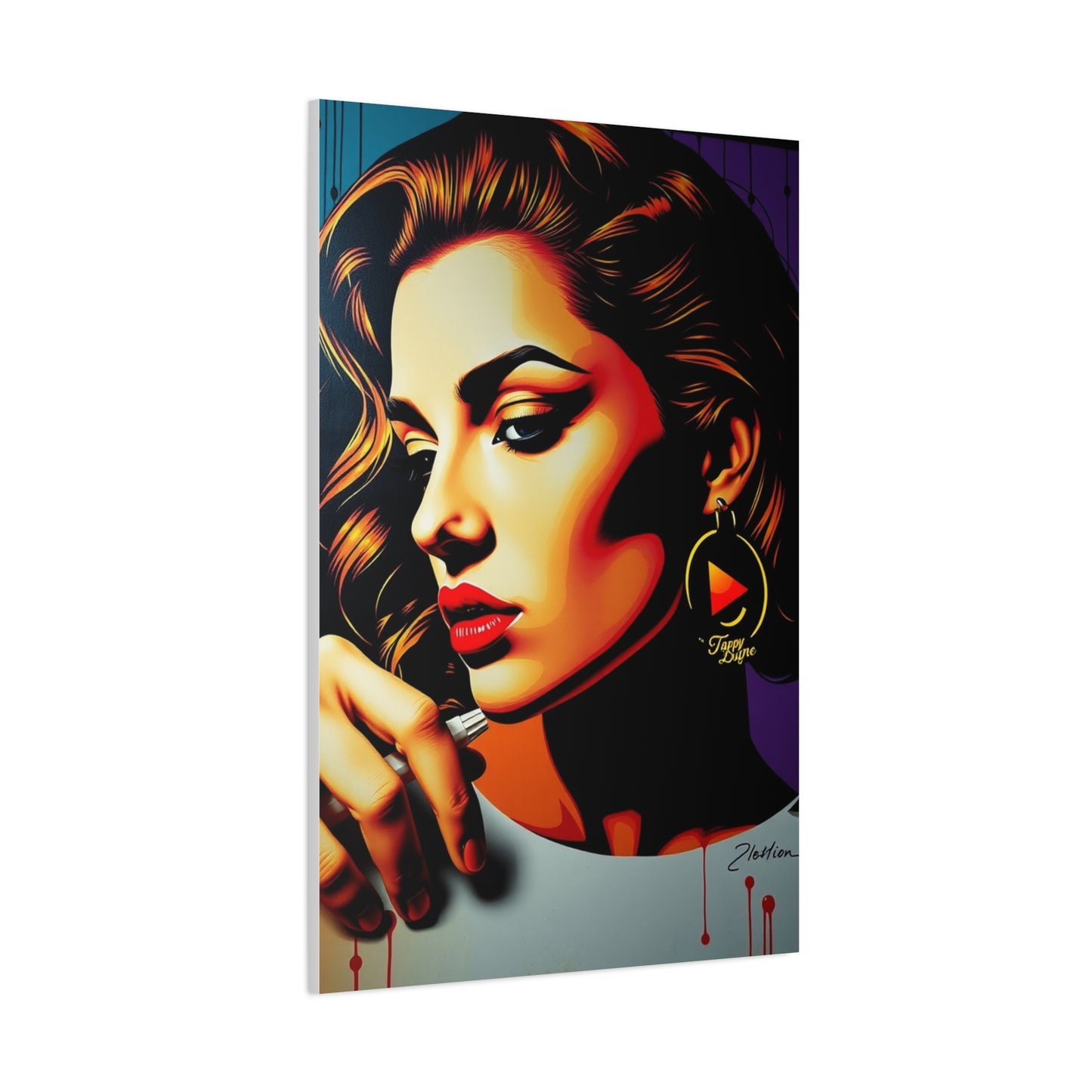 Opulent Vibrance Canvas Wall Art & Canvas Print