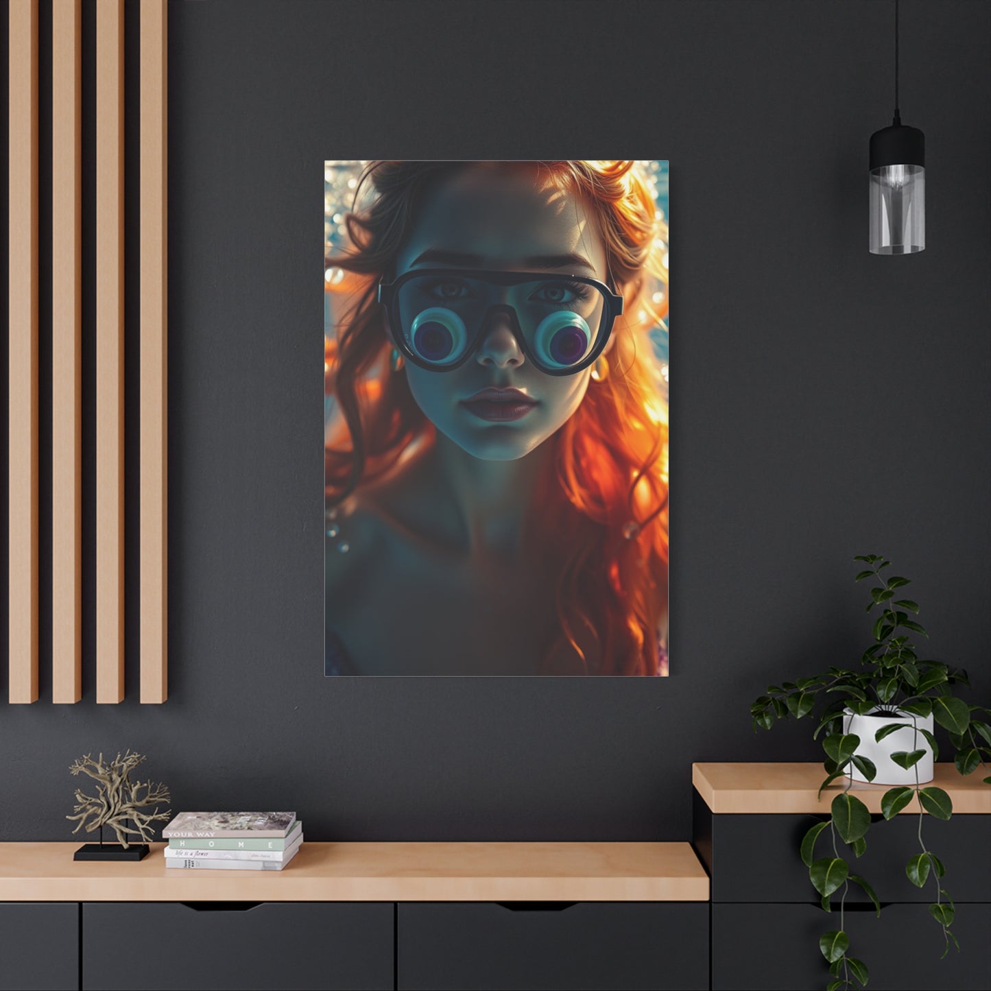 Vision Underwater Art Art Wall Art & Canvas Print