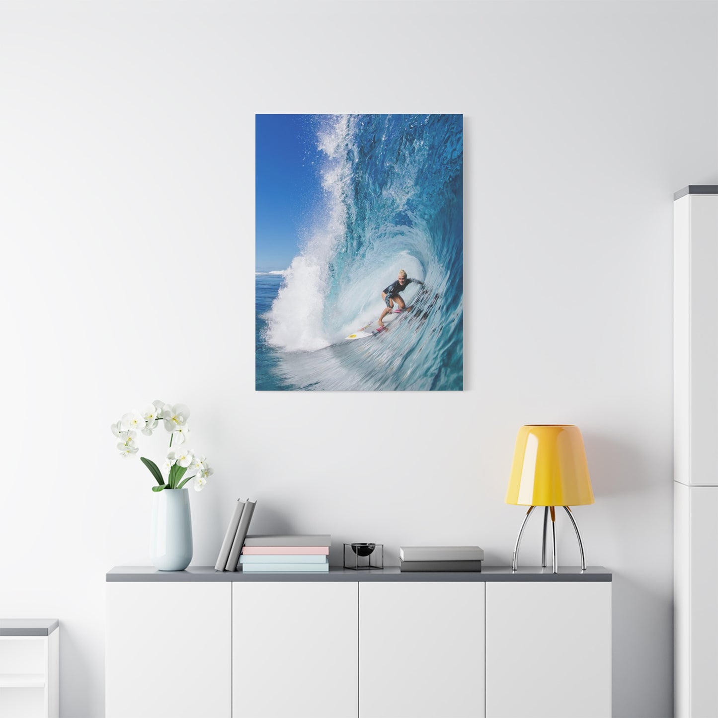 Huge Surfing Wave Wall Art & Canvas Prints