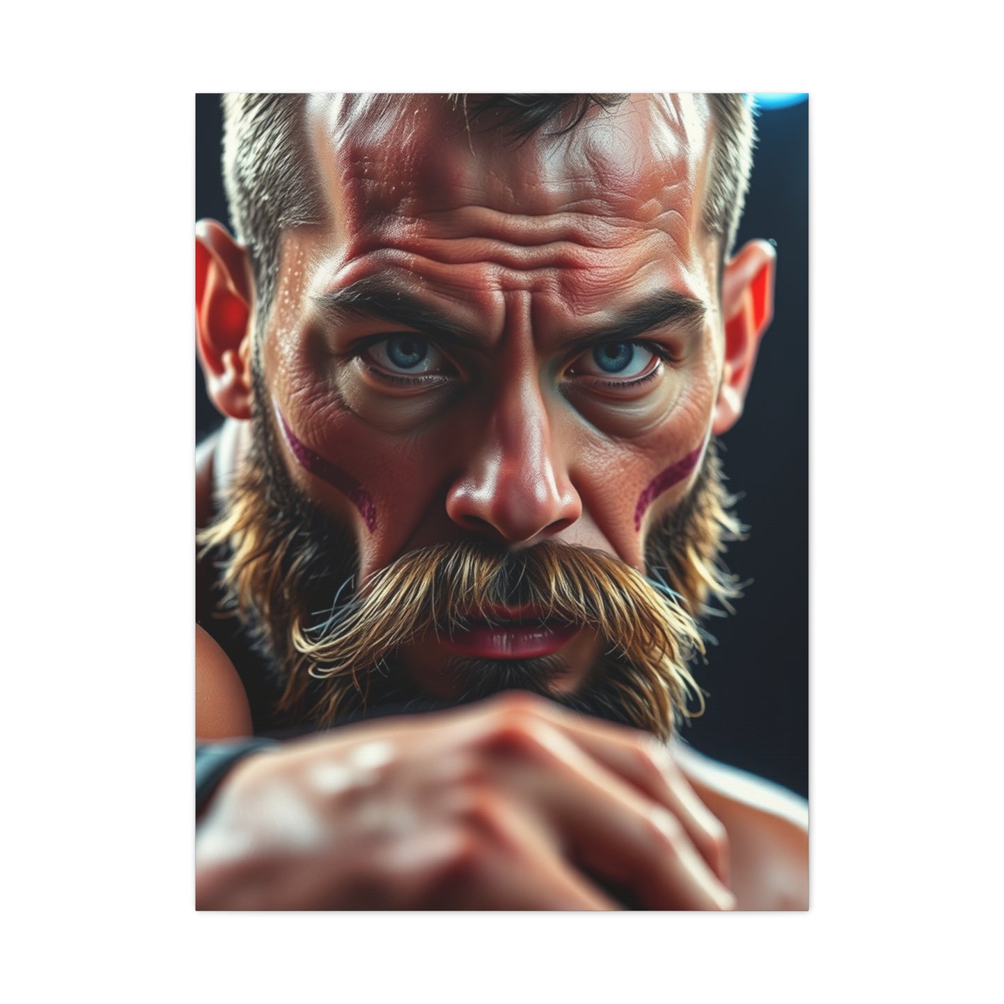 Wrestling Art Canvas Art 1 Wall Art & Canvas Print