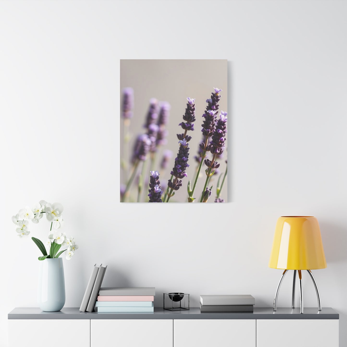Lavender Herb Art Canvas Art 1 Wall Art & Canvas Print