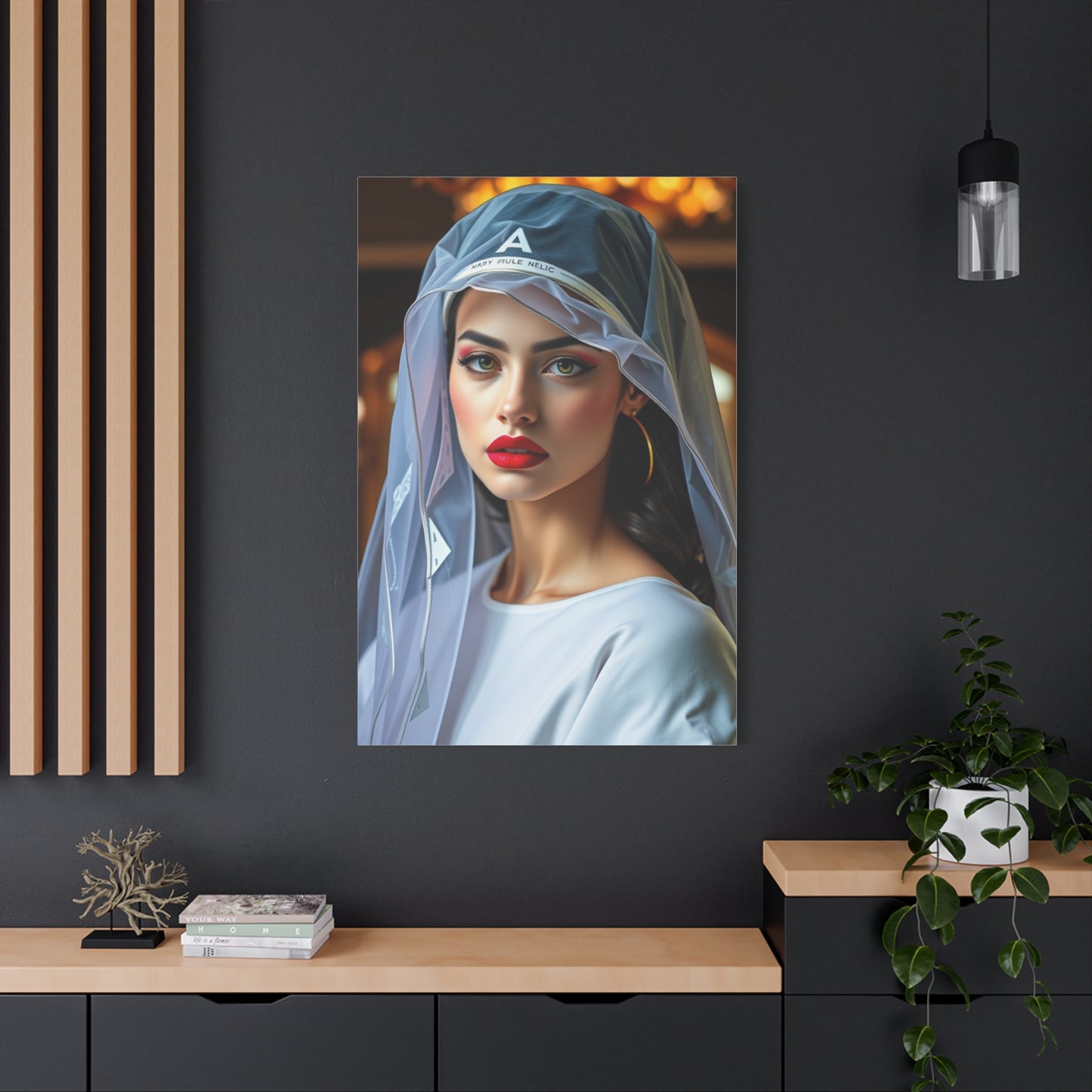Luxe Fashion Artistry Canvas Wall Art & Canvas Print