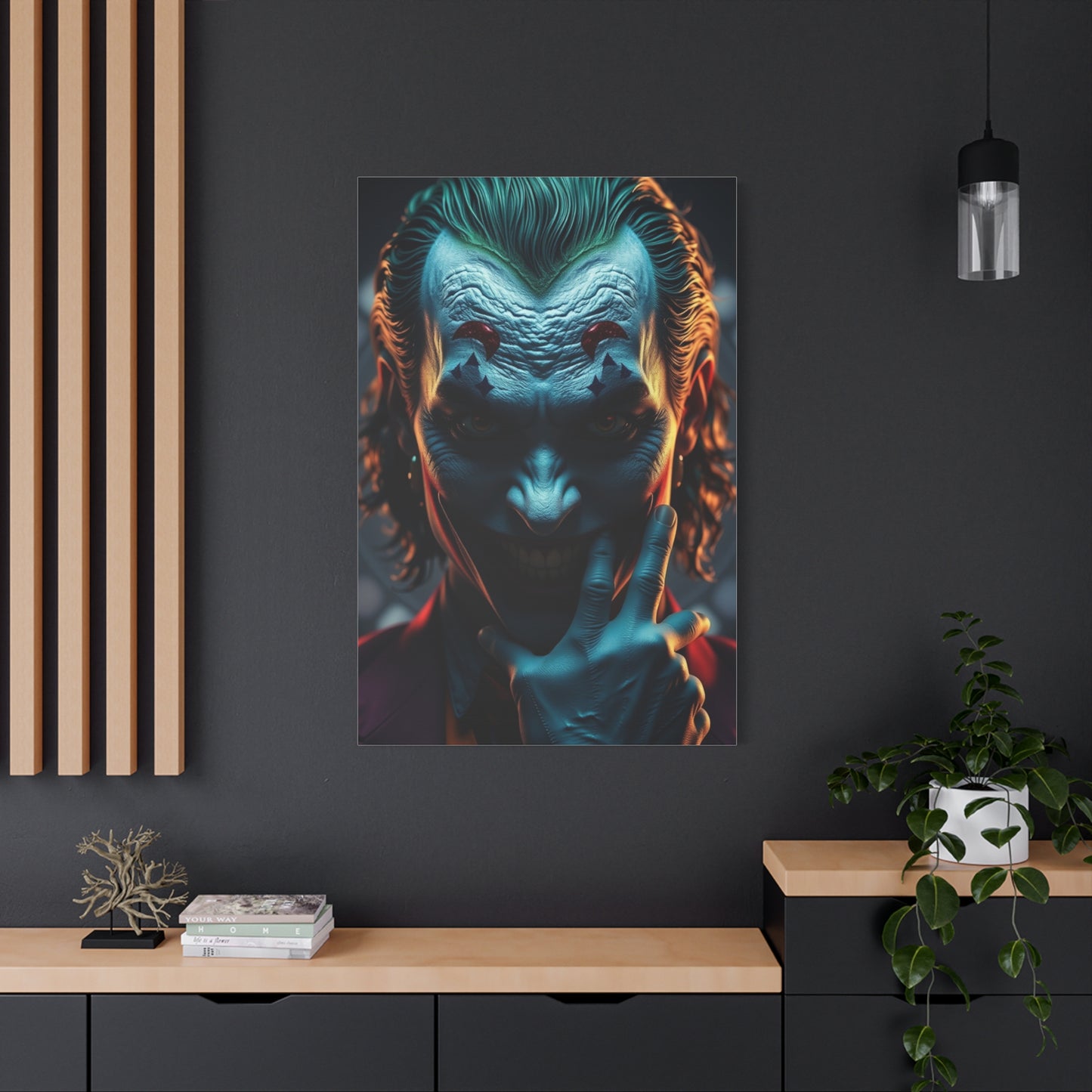 Supreme The Joker Art Beautiful Collection Wall Art & Canvas Print