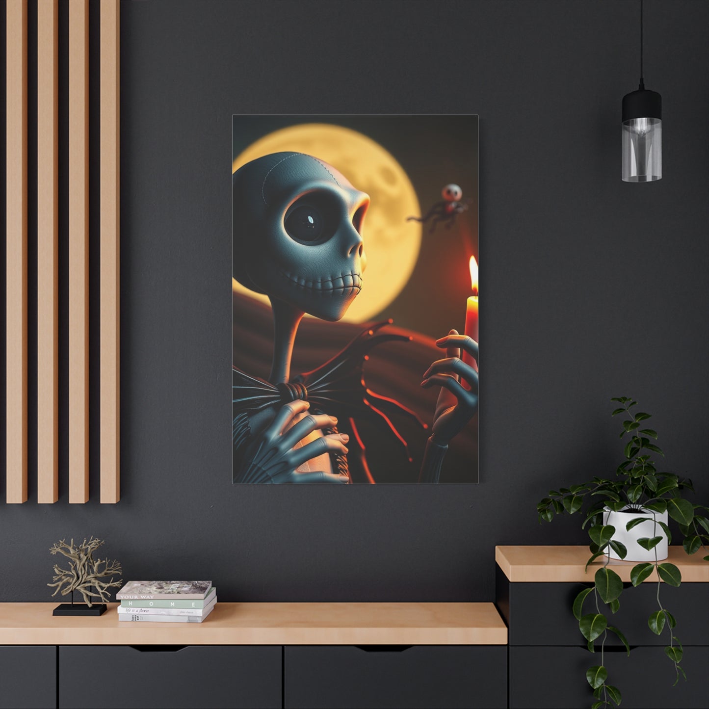 Ethereal Yule Phantasm Art wall art & canvas print