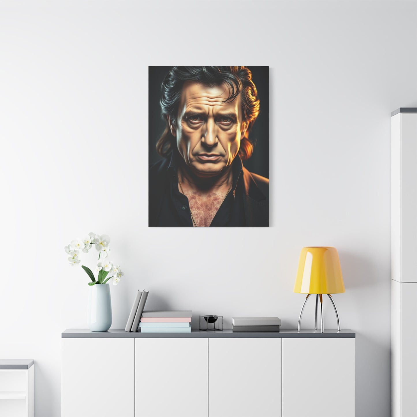 Johnny Cash Art Canvas Art 2 Wall Art & Canvas Print