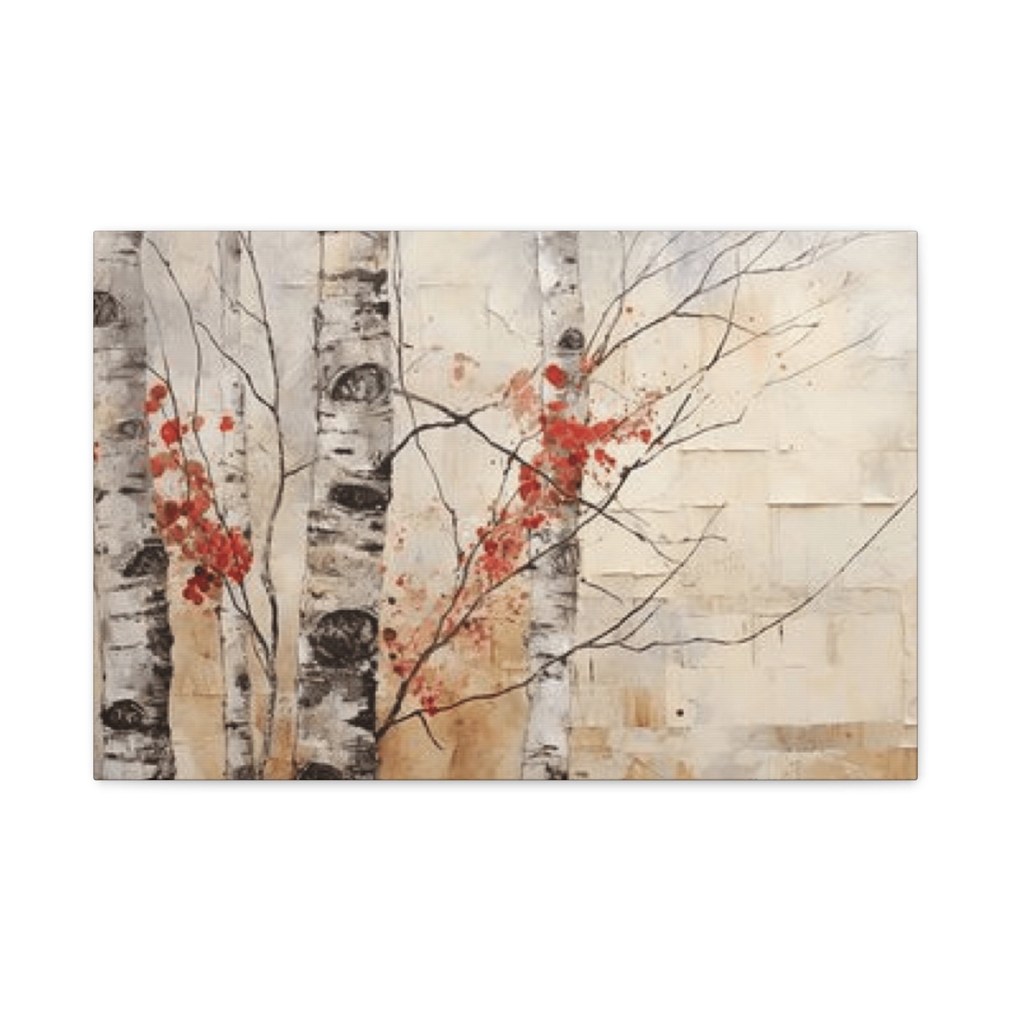 Birch Trunks Wall Art & Canvas Prints
