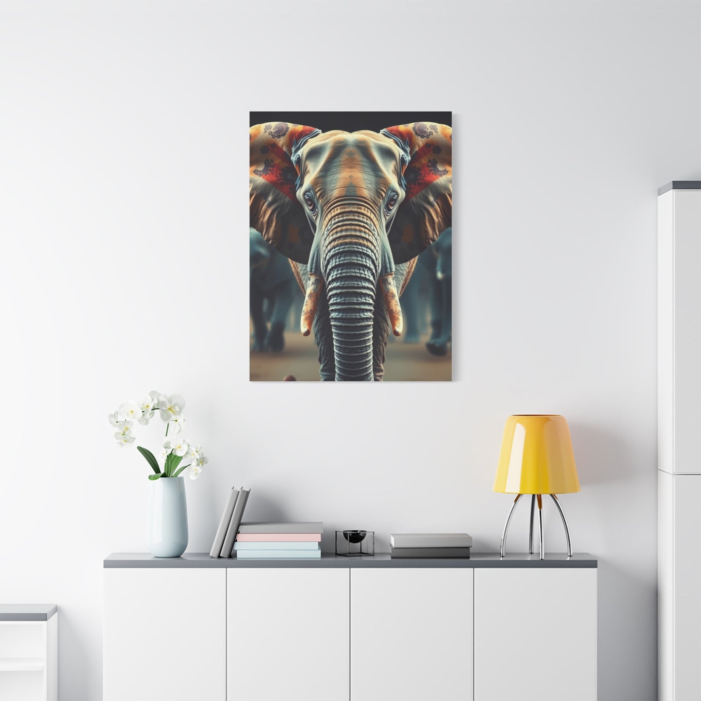 Regal Elephantine Reverie Wall Art & Canvas Print