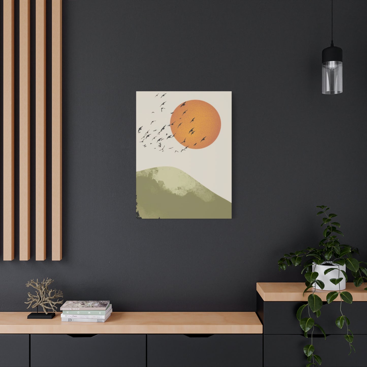Birds Fly By Earthy Wall Art & Canvas Prints