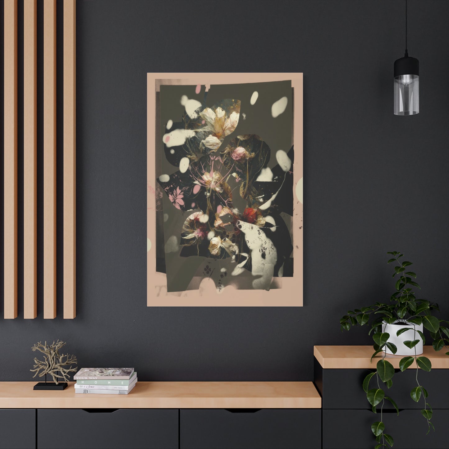 Floral Shadows Wall Art & Canvas Prints